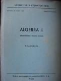ALGEBRA II - DETERMINANTY A LINEÁRNÍ ROVNICE
