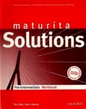 MATURITA SOLUTIONS PRE-INTERMEDIATE WORKBOOK Czech Edition 