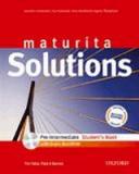 MATURITA SOLUTIONS PRE-INTERMEDIATE SB S CD-ROM PACK Czech Edition 