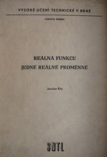 REÁLNÁ FUNKCE JEDNÉ PROMĚNNÉ