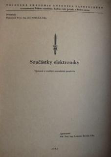 SOUČÁSTKY ELEKTRONIKY