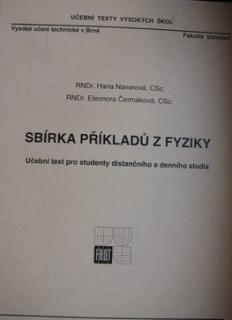 SBÍRKA PŘÍKLADŮ Z FYZIKY