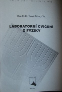 LABORATORNÍ CVIČENÍ Z FYZIKY