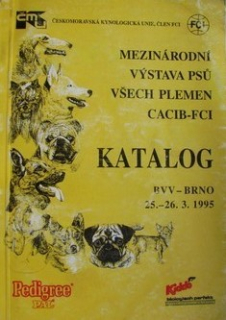 MEZINÁRODNÍ VYSTAVA PSŮ VŠECH PLEMEN CACIB-FCI 1995