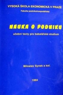 NAUKA O PODNIKU
