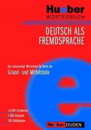 DEUTSCH ALS FREMDSPRACHE - HUEBER WORTERBUCH