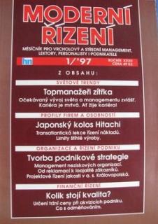 MODERNÍ ŘÍZENÍ 1-12/1997