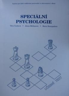 SPECIÁLNÍ PSYCHOLOGIE