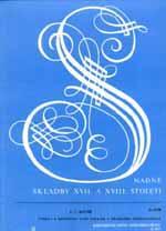 SNADNÉ SKLADBY XVII. A XVIII. STOLETÍ II