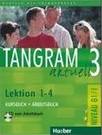 TANGRAM AKTUELL 3 LEKTION 1-4 KURSBUCH + ARBEITSBUCH + CD