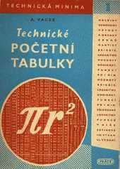 TECHNICKÉ POČETNÍ TABULKY
