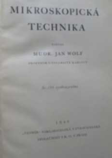 MIKROSKOPICKÁ TECHNIKA