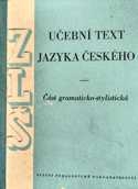 UČEBNÍ TEXT JAZYKA ČESKÉHO