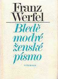 BLEDĚ MODRÉ ŽENSKÉ PÍSMO