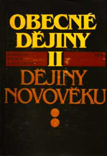 DĚJINY NOVOVĚKU OBECNÉ DĚJINY II