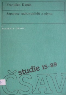 SEPARACE RADIONUKLIDŮ Z PLYNU