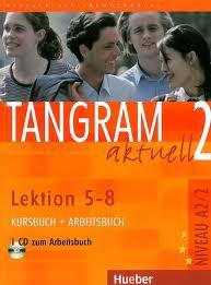 TANGRAM AKTUELL 2 LEKTION 5-8 KURSBUCH + ARBEITSBUCH