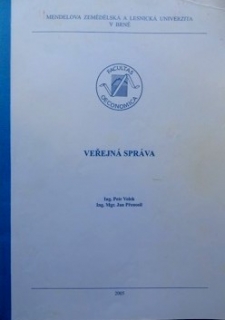 VEŘEJNÁ SPRÁVA